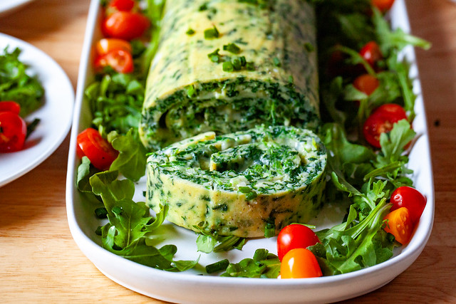 rolled spinach omelet-12